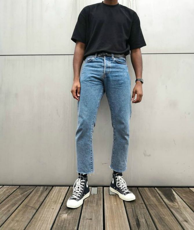 широкие джинсы мужские