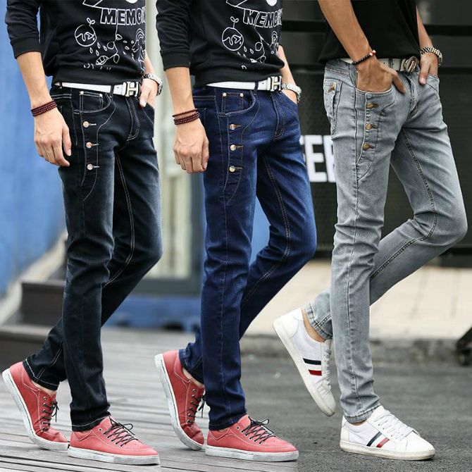 модные мужские джинсы
