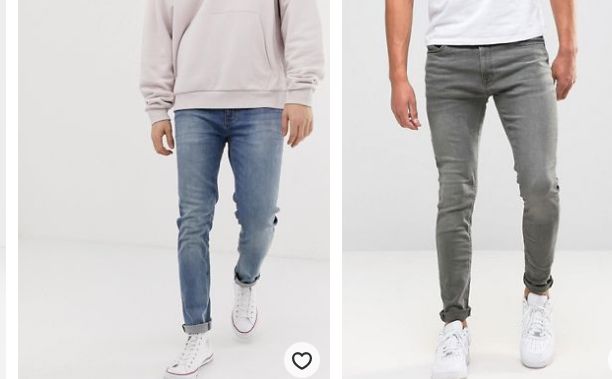 джинсы мужские зауженные 2020