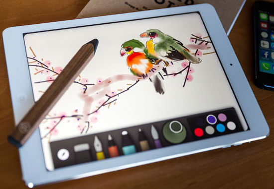 лучший стилус и сенсорная кисть для рисования на планшете iPad