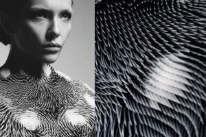 Caress of the Gaze &mdash; одежда меняет форму, когда на нее смотрят