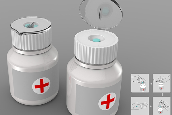 Easy Cut: упаковка для лекарств и разделитель таблеток